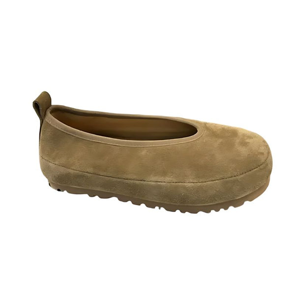 Waterproof Slip On Faux Suede Loafers – Women's Casual Flats