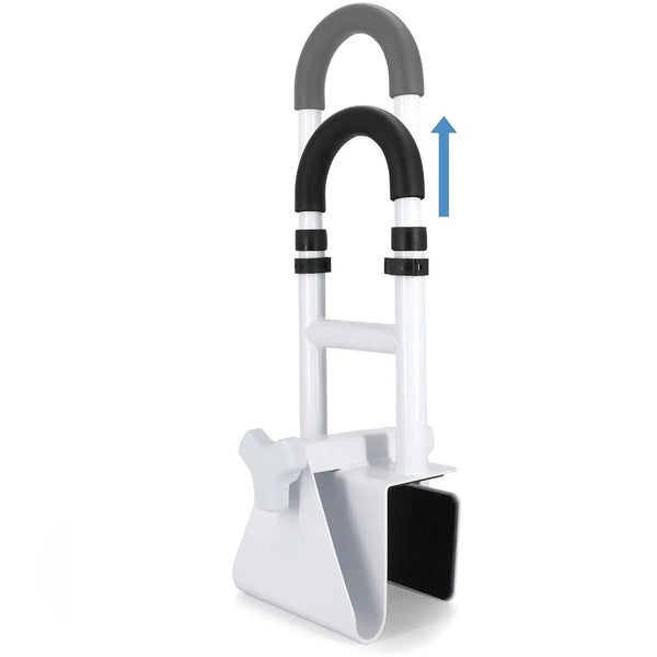 No drill bath handle