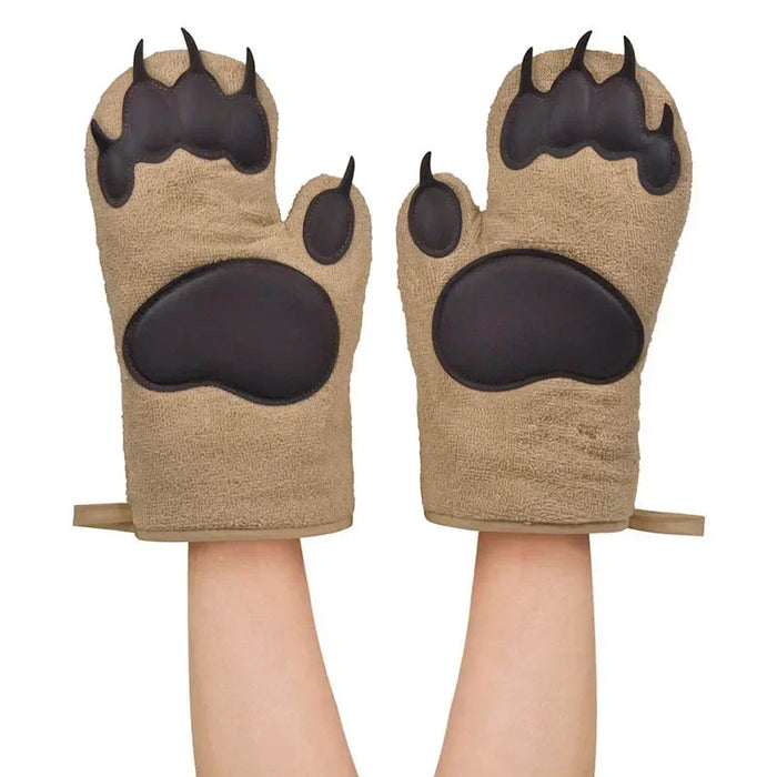 Adorable cooking gloves