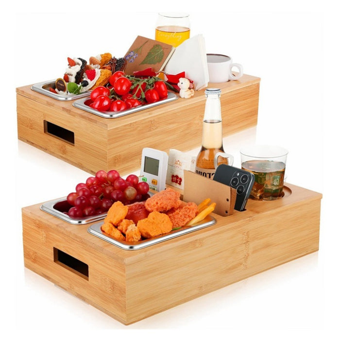 Handmade Wooden Snack Tray