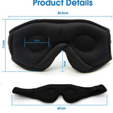 3D sleep mask with music