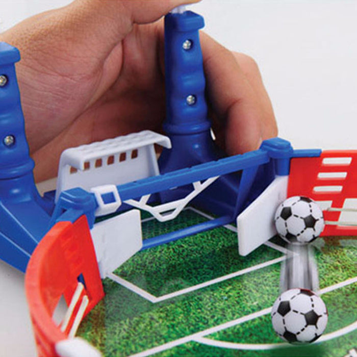 Mini Football Board Game Kit - Portable Tabletop Soccer Toy