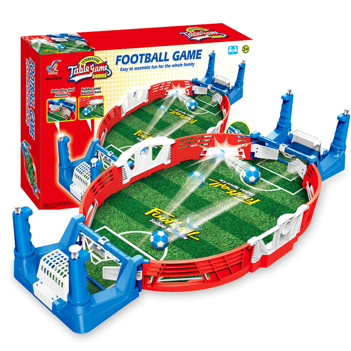 Mini Football Board Game Kit - Portable Tabletop Soccer Toy