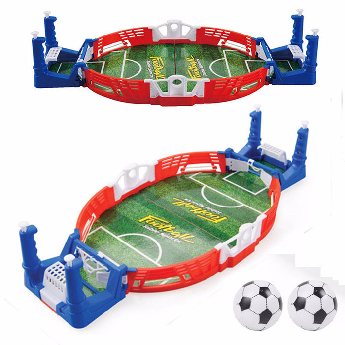 Mini Football Board Game Kit - Portable Tabletop Soccer Toy