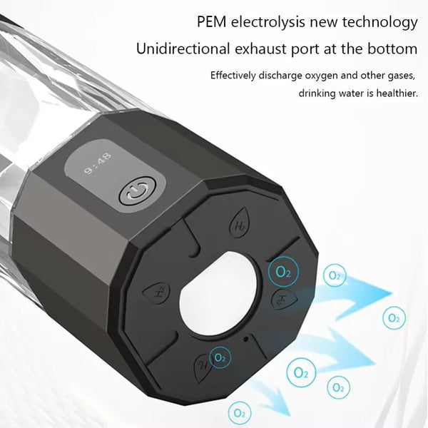Hydrogen bottle for travel