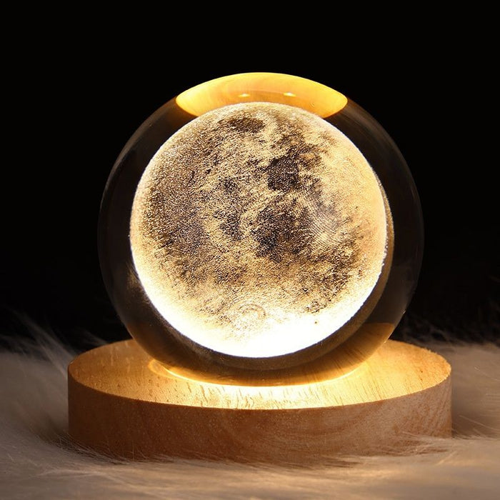 LED Crystal Ball Light for Home Decor