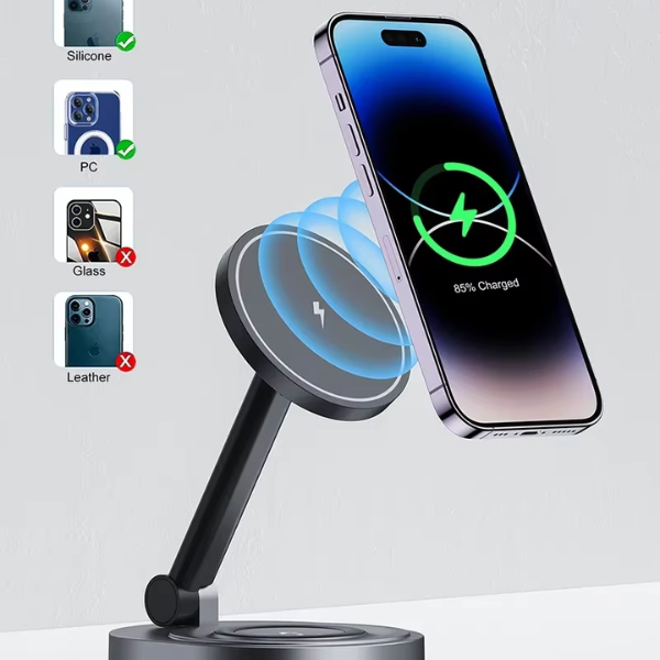 2 in 1 Magnetic Wireless Charger