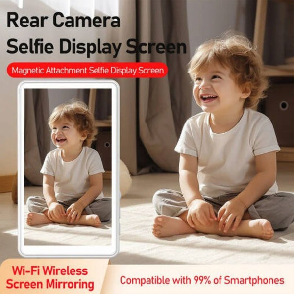 Android selfie screen