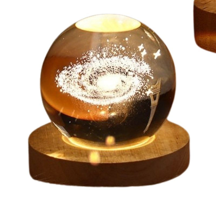 LED Crystal Ball Light for Home Decor