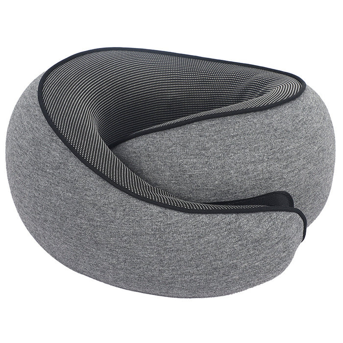 Memory Foam Travel Neck Pillow – Portable Comfort for Airplanes, Cars