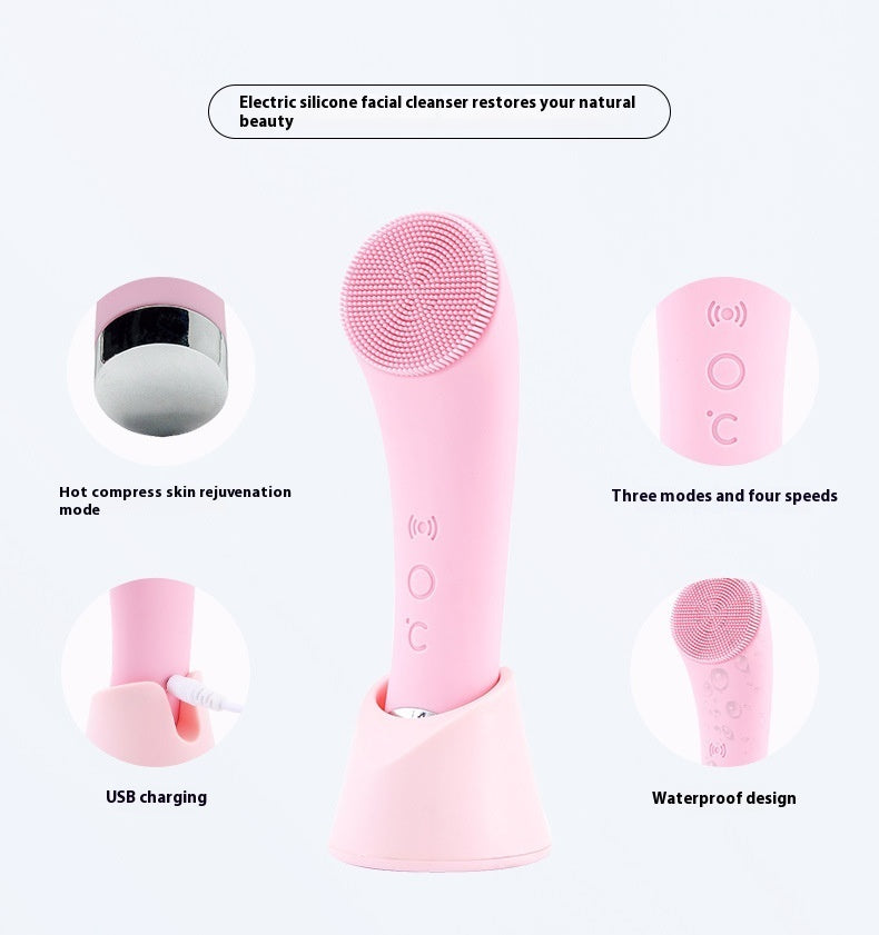 waterproof facial cleansing device