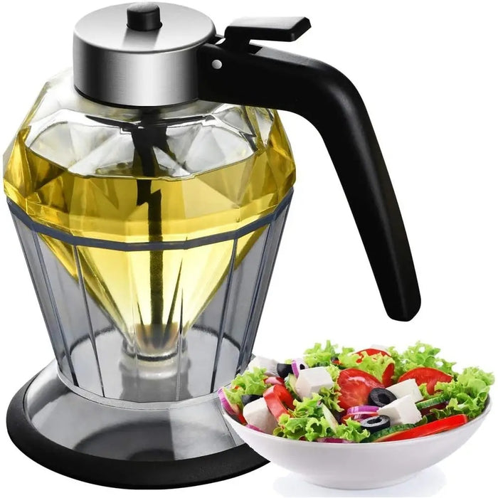 Diamond Glass Oil Jug Multi-Purpose Kitchen Tool