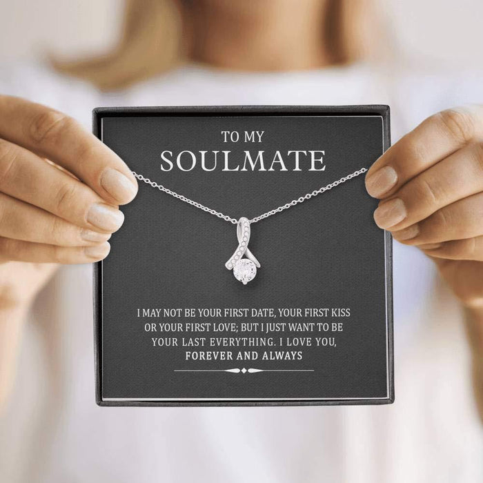 "To My Soulmate Necklace" With Gift Box