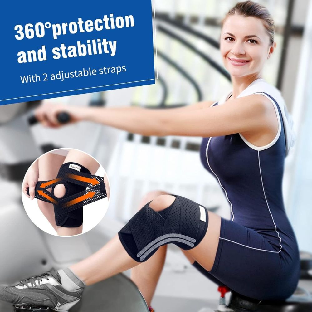 Knee stabilizer with springs