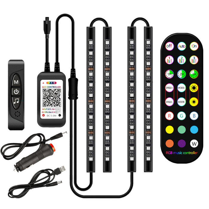 RGB Car Interior Lighting Kit