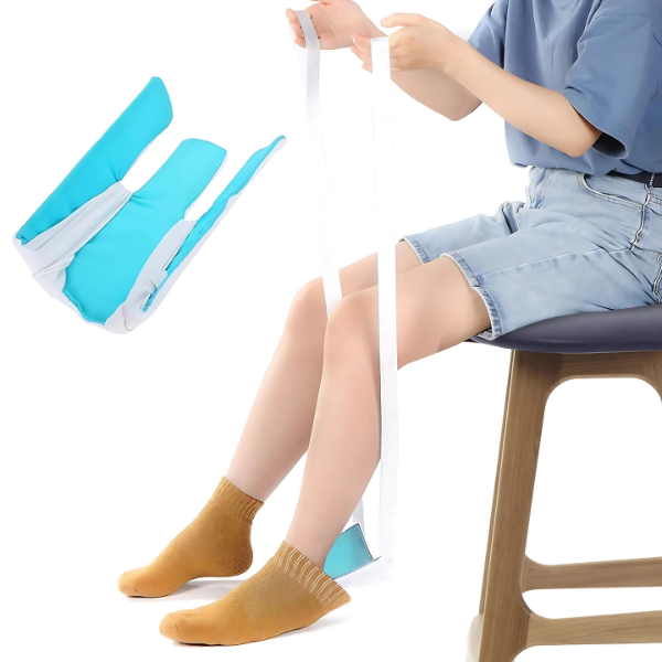 Slip-Resistant Sock Aid Device