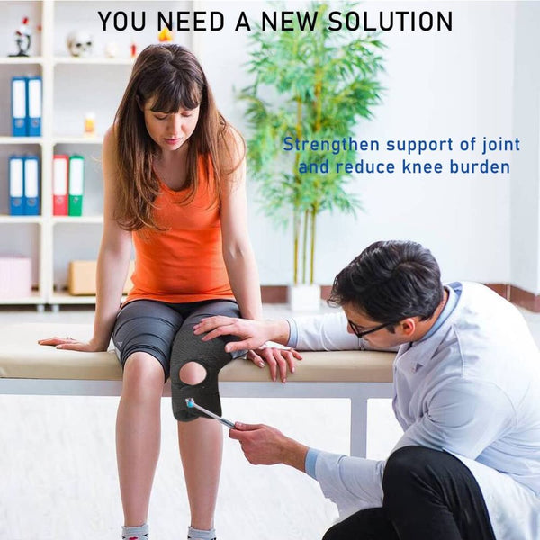 Knee stabilizer with springs