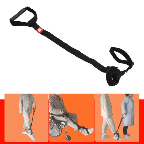 Adjustable Leg Lifter Strap: Thigh Lift Assist Band for Disabled and Elderly Mobility Support