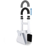 No drill bath handle