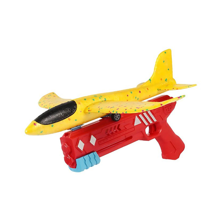 Aeroplane Foam Catapult Launcher Kid's Toy