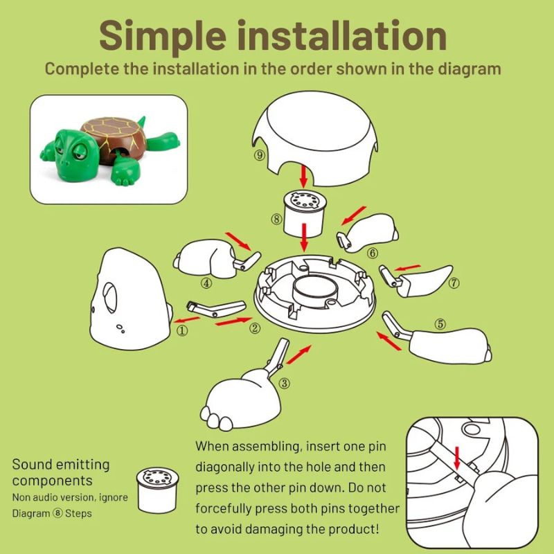 Funny Tortoise Figurine