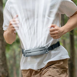 Camping fan with ice packs

