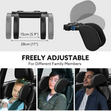 travel headrest for car seat