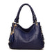 Durable leather handbag