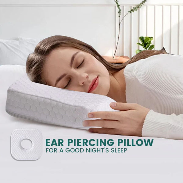 Pillow for ear surgery recovery

