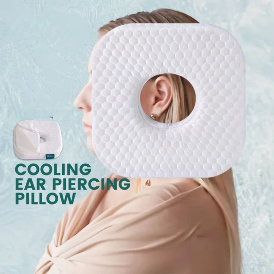 Ear piercing pillow

