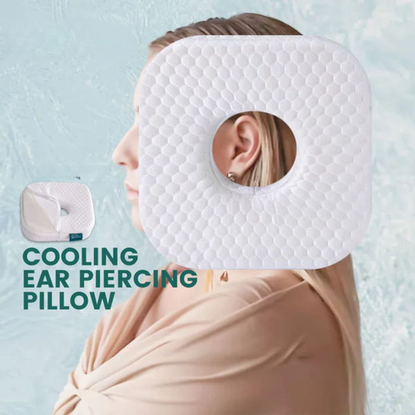 Ear piercing pillow

