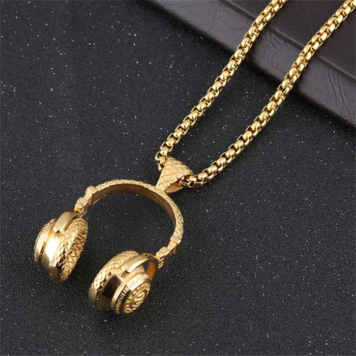 Geometric Lovers' Pendant Necklace – Fitness Tracker & Hip Hop Style
