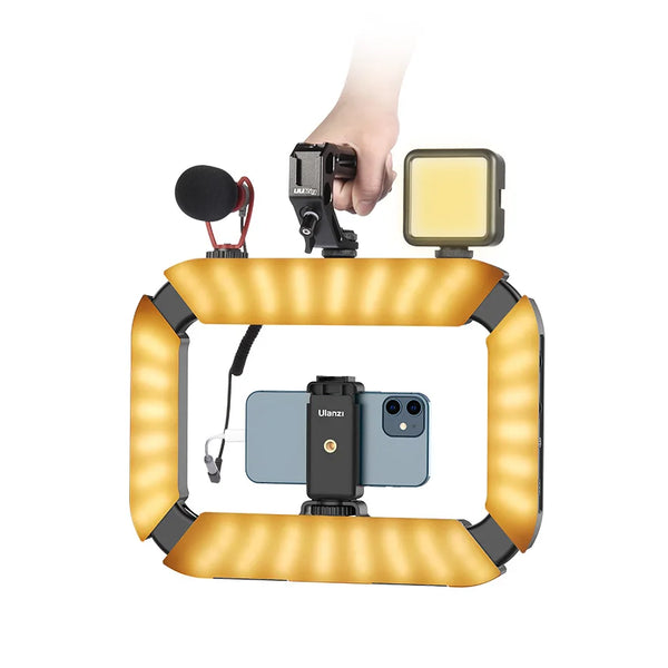 selfie light with phone clip