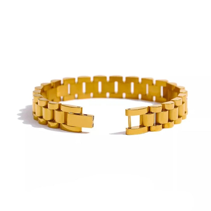 18K Titanium Strap Bracelet