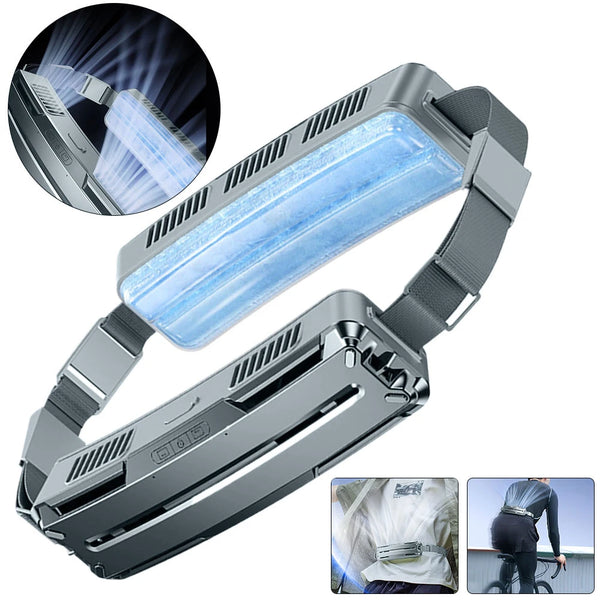 Hiking waist fan

