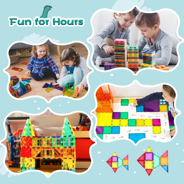 Magnetic Building Blocks Set