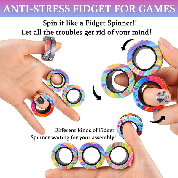 stress relief spinner ring
