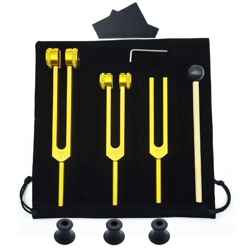 Meditation tuning forks for chakra healing