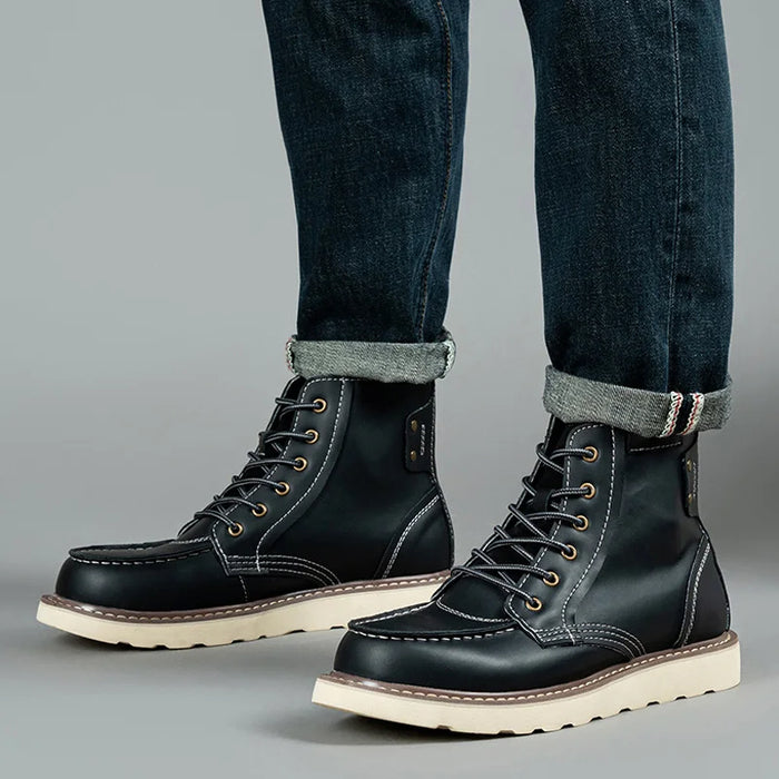 rubber sole boots

