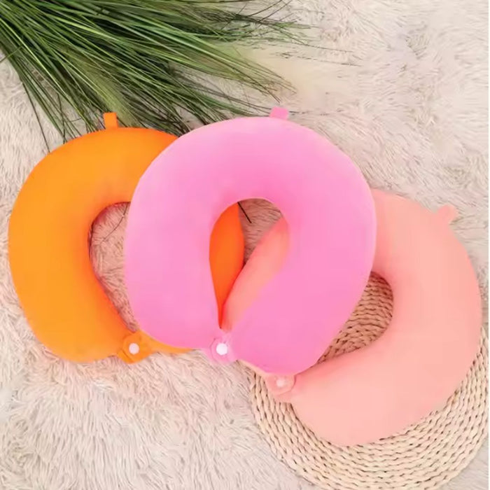 Soft U-Shaped Neck Pillow for Travel | Lightweight & Ergonomic Comfort