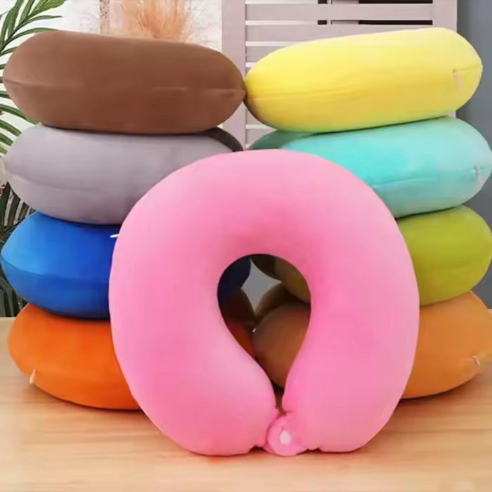 Soft U-Shaped Neck Pillow for Travel | Lightweight & Ergonomic Comfort
