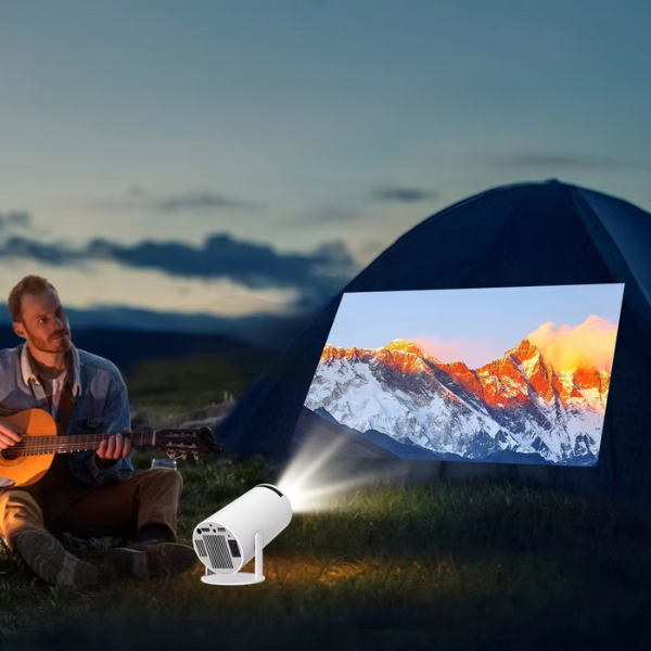 Mini Portable Projector – 4K Support, 5G WiFi & Bluetooth