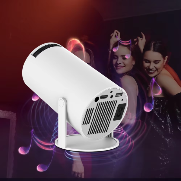 Mini Portable Projector – 4K Support, 5G WiFi & Bluetooth