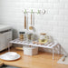 Multi-tier kitchen shelf

