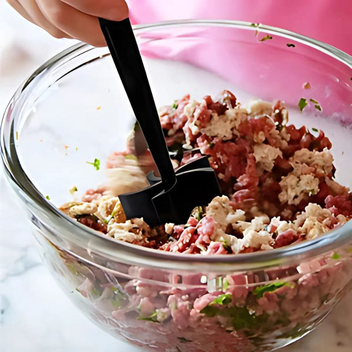 Stovetop meat crusher

