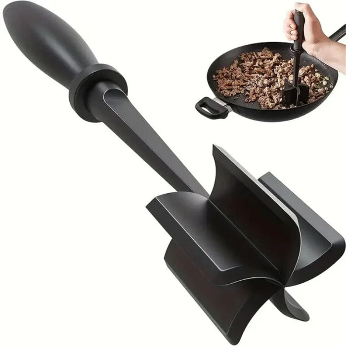 Hamburger meat chopper

