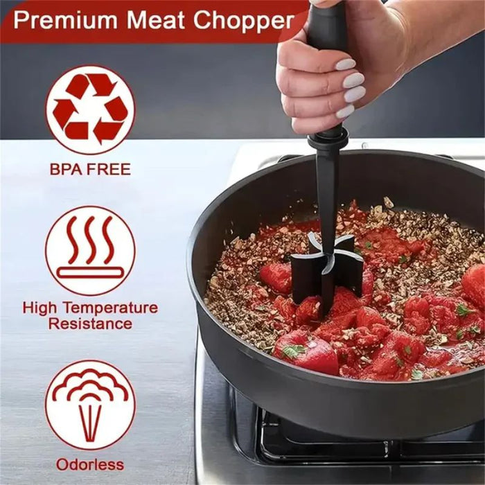 Meat chopper tool

