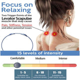 heated neck massager for anxiety
