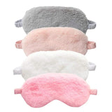 Plush sleep mask

