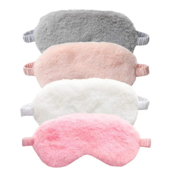 Plush sleep mask

